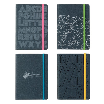 Bonded leather cover notebook