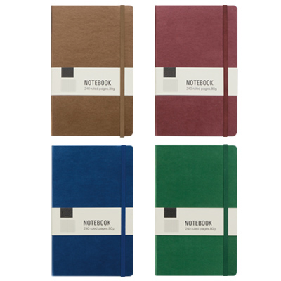 Metalized Paper Cover Notebook40